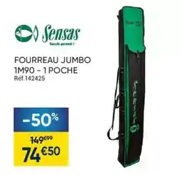 Pacific Pêche Jumbo - fourreau 1m90-1 poche offre