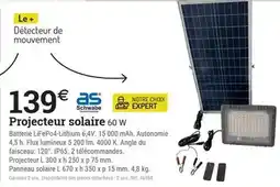 Espace emeraude Schwabe - projecteur solaire 60 w offre