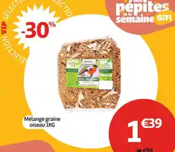 Gifi Mix - mélange graine oiseau offre