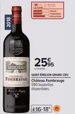 Carrefour Château - fombrauge offre