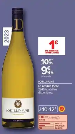 Carrefour Dumont - pouilly-fume offre