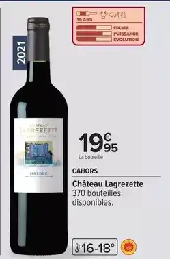 Carrefour Château - cahors offre