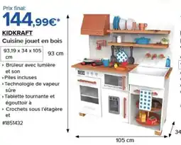 Costco KIDKRAFT Cuisine jouet en bois offre