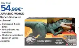 Costco JURASSIC WORLD Super dinosaure colossal offre