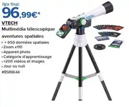 Costco VTECH Multimédia télescopique aventures spatiales offre