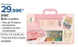 Costco STMT Boîte à perles offre