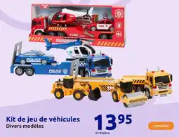 Action Kit de jeu de véhicules offre