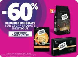 U Express Sur tout carte noire offre
