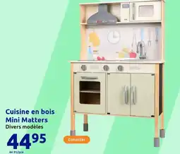 Action Cuisine en bois Mini Matters offre