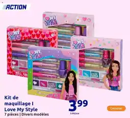 Action Kit de maquillage I Love My Style offre