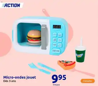 Action Micro ondes jouet offre