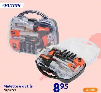 Action Malette à outils offre