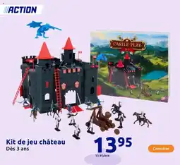 Action Kit de jeu château offre