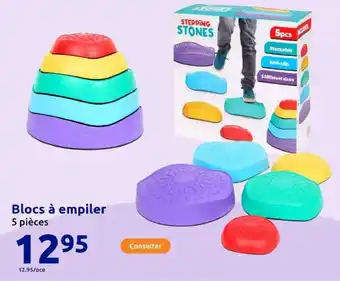 Action Blocs à empiler offre
