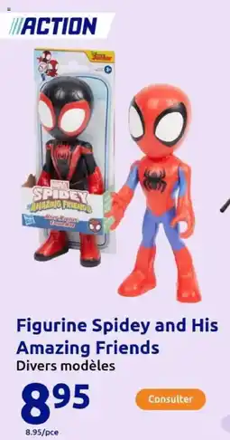 Action Figurine Spidey and His Amazing Friends offre