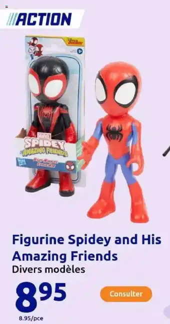 Action Figurine Spidey and His Amazing Friends offre