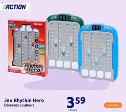 Action Jeu Rhythm Hero offre