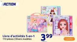 Action Livre d'activités 5-en-1 offre