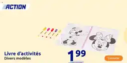 Action Livre d'activités offre