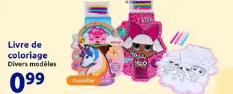 Action Livre de coloriage offre