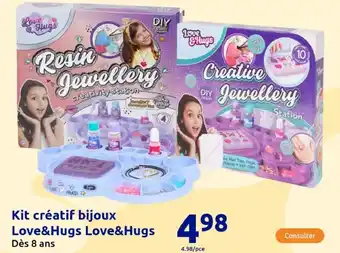 Action Kit créatif bijoux Love&Hugs Love&Hugs offre