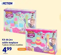 Action Kit de jeu sable magique offre