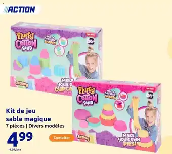 Action Kit de jeu sable magique offre