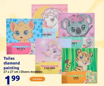 Action Toiles diamond painting offre