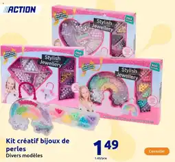 Action Kit créatif bijoux de perles offre
