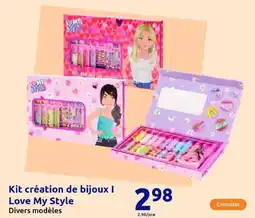Action Kit création de bijoux I Love My Style offre