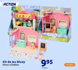 Action Kit de jeu Bluey offre