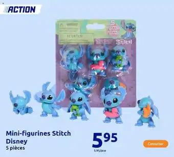 Action Mini figurines Stitch Disney offre