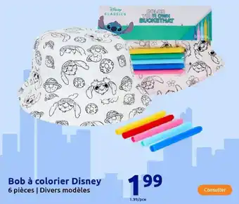 Action Bob à colorier Disney offre