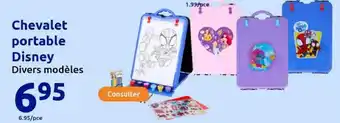 Action Chevalet portable Disney offre
