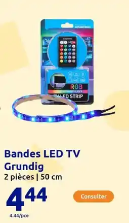 Action GRUNDIG Bandes LED TV offre