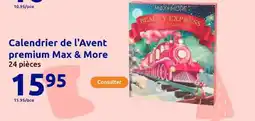 Action Calendrier de l'Avent premium Max & More offre
