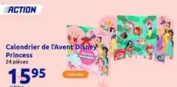 Action Calendrier de l'Avent Disney Princess offre