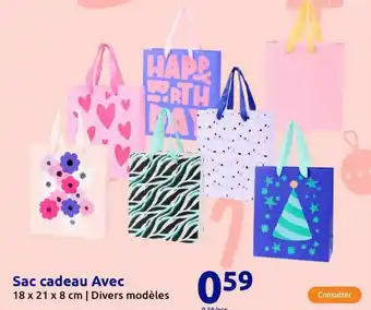 Action Sac cadeau Avec offre