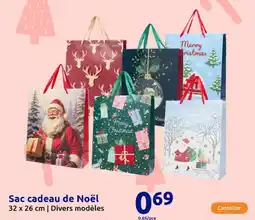 Action Sac cadeau de Noël offre