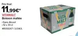 Costco VITAMALT Boisson maltée offre