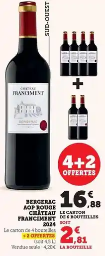 Bi1 Bergerac aop rouge offre