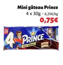 Hmarket Lu - mini gâteau prince offre