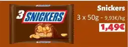 Hmarket Snickers offre