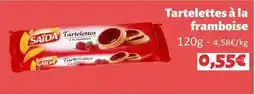 Hmarket Tartelettes a la framboise offre