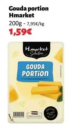 Hmarket Gouda portion offre