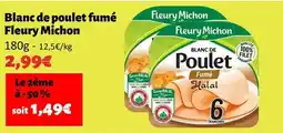 Hmarket Fleury michon - blanc de poulet fumé offre