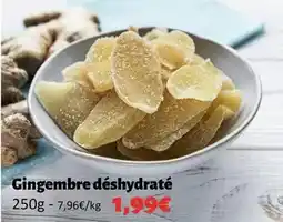Hmarket Gingembre déshydraté offre
