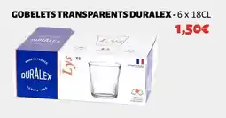 Hmarket Duralex - copaleta transparents offre