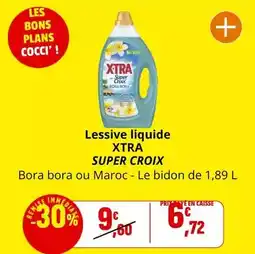 Coccinelle Supermarché X-tra - lessive liquide offre