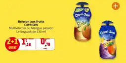Coccinelle Supermarché Caprisun - boisson aux fruits offre